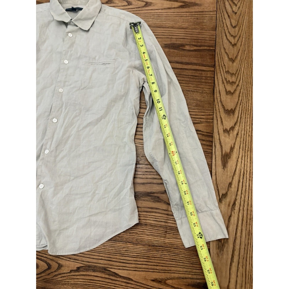 Lot Of 2 John Varvatos Men's Medium 100% Cotton Long Sleeve Button Down Shirts - Picture 7 of 14